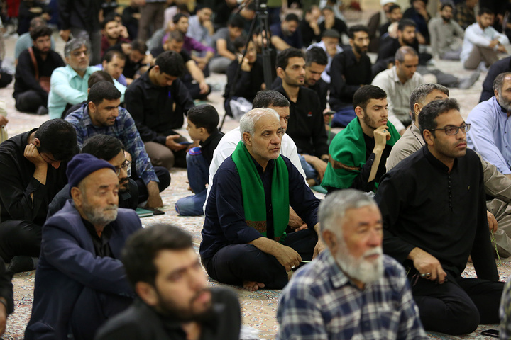 مراسم عزاداری ایام اسارت آل الله در حرم حضرت معصومه(س)