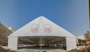 احداث و تجهیز سالنی به مساحت ۲۰۰۰ مترمربع در جوار آستان مقدس حسینی