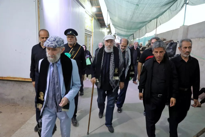 حضور جمعی از هنرمندان پیشکسوت سینما و تلویزیون در موکب آستان حضرت معصومه(س)