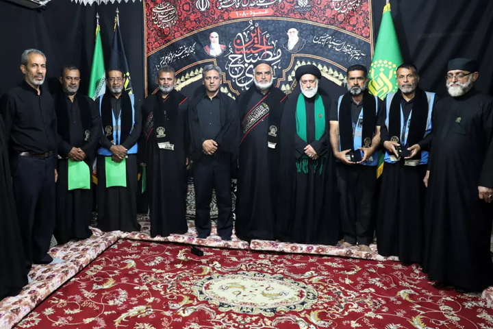 حضور نمایندگان مواکب عراقی در موکب آستان مقدس حضرت معصومه(س)
