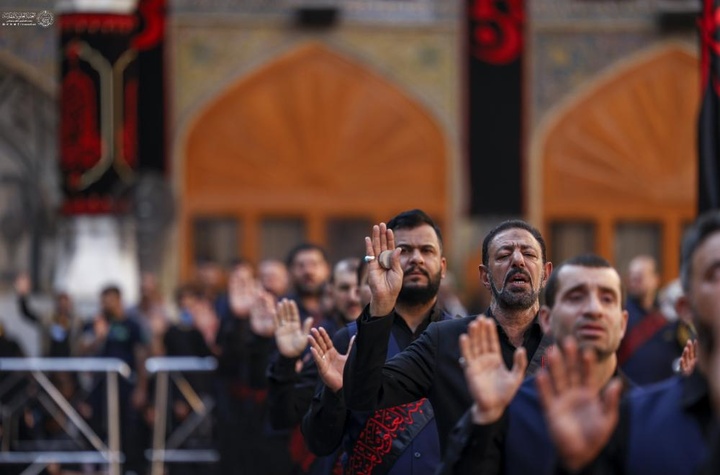 وداع خادمان امیرالمومنین علیه السلام با موسم بندگی حسینی