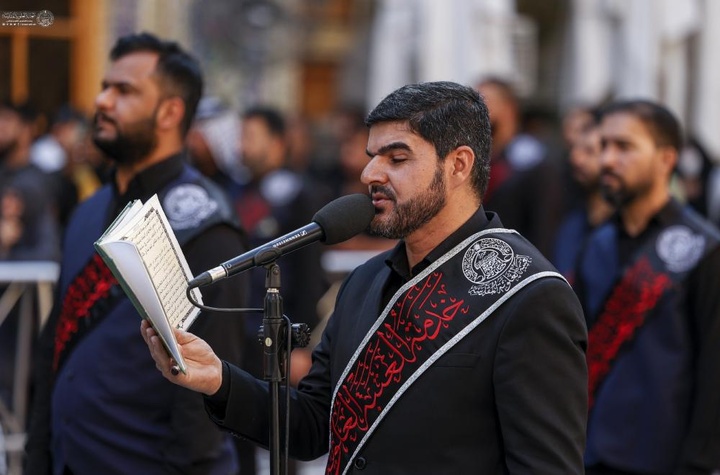 وداع خادمان امیرالمومنین علیه السلام با موسم بندگی حسینی
