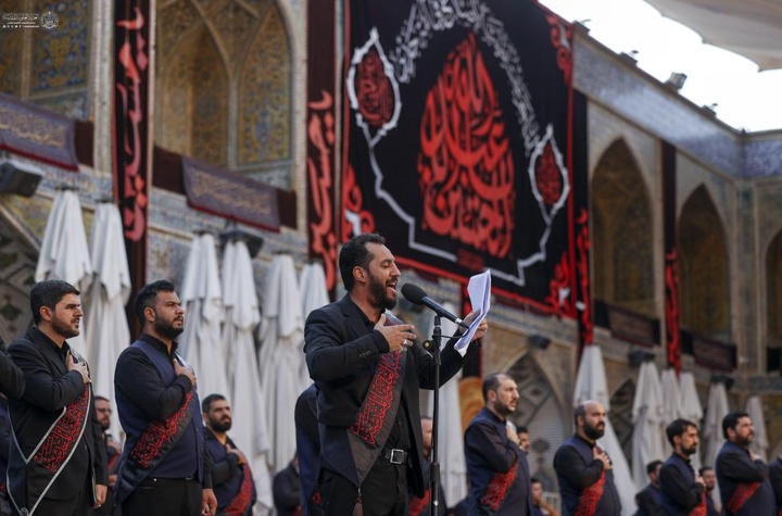 وداع خادمان امیرالمومنین علیه السلام با موسم بندگی حسینی