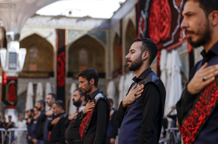 وداع خادمان امیرالمومنین علیه السلام با موسم بندگی حسینی