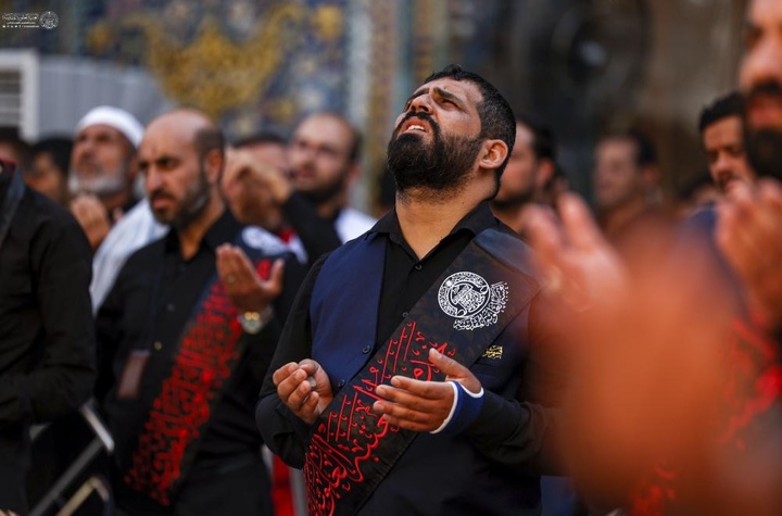وداع خادمان امیرالمومنین علیه السلام با موسم بندگی حسینی