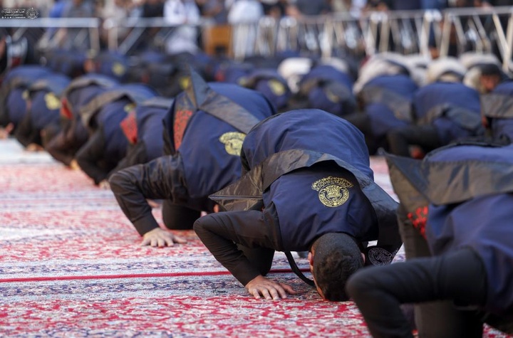 وداع خادمان امیرالمومنین علیه السلام با موسم بندگی حسینی