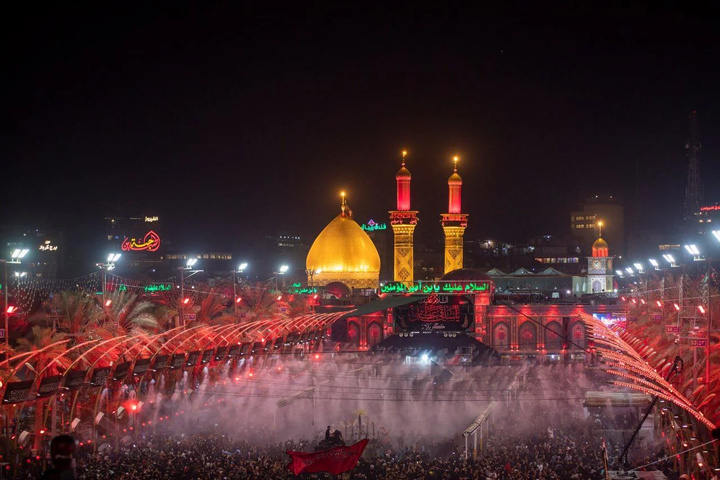 شب اربعین امام حسین در کربلای معلی