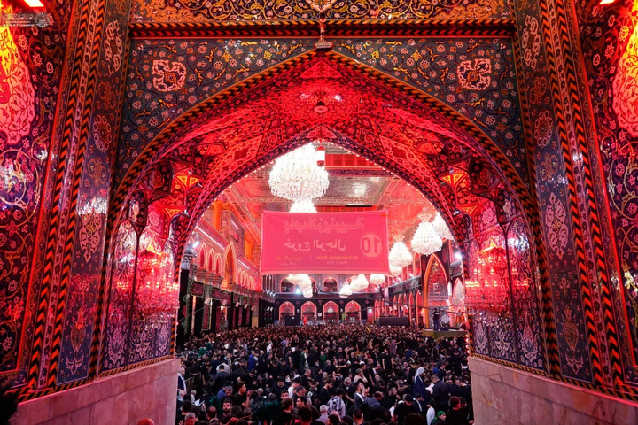 شب اربعین امام حسین در کربلای معلی