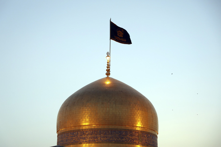 حرم مطهررضوی درشب رحلت حضرت رسول صلی الله وشهادت امام حسن مجتبی علیه السلام