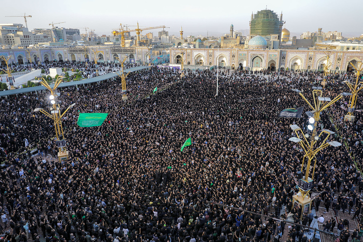 ثبت ۶ میلیون تشرف به حرم مطهر رضوی در روزهای پایانی ماه صفر ثبت ۶ میلیون تشرف به حرم مطهر رضوی در روزهای پایانی ماه صفر