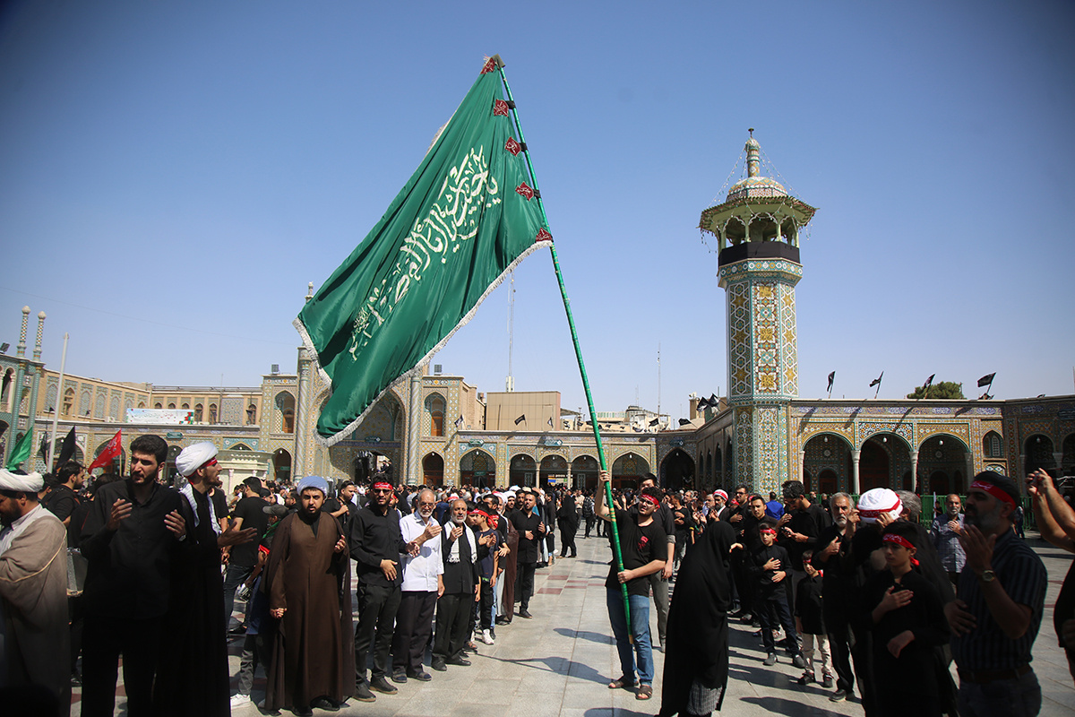 حرم حضرت معصومه (س) در سالروز شهادت امام حسن عسکری (ع)