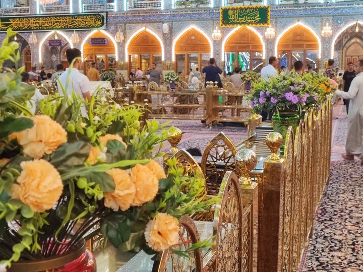 حال و هوای کربلای معلی در آستانه ولادت رسول اکرم (ص) و امام صادق (ع)