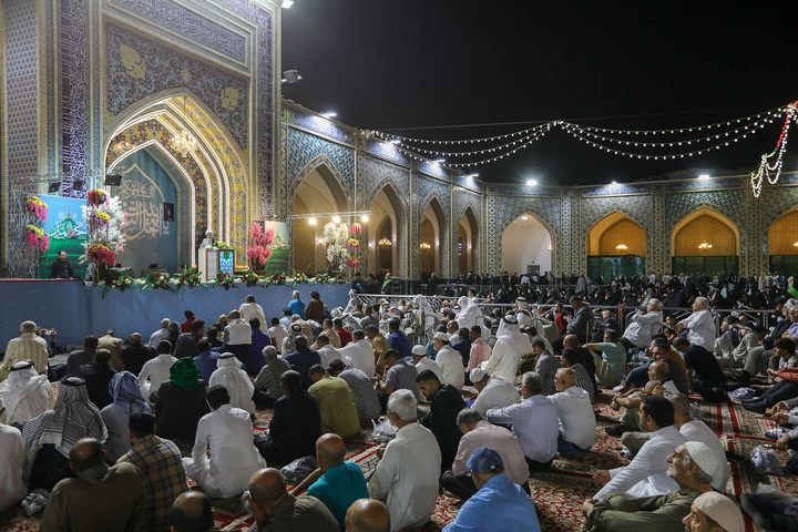 جشن ولادت حضرت رسول ویژه زائرین عرب زبان در حرم مطهر رضوی