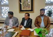پاکستان سے فارسی ادب کے پروفیسرز کا رضوی مرکزی لائبریری کے مخطوطہ مرکز کا دورہ