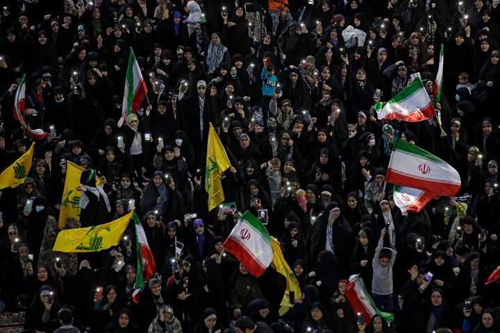اجتماع همبستگی با جبهه مقاومت فلسطین در حرم مطهر رضوی