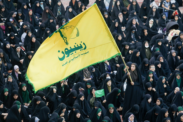اجتماع همبستگی با جبهه مقاومت فلسطین در حرم مطهر رضوی