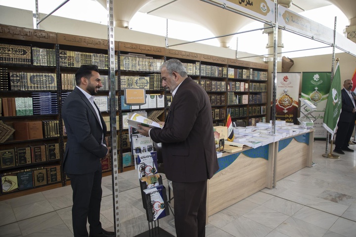 العتبة العباسية تشارك بأكثر من (۷۵۰) إصدارًا في معرض الكتاب الدولي التاسع
