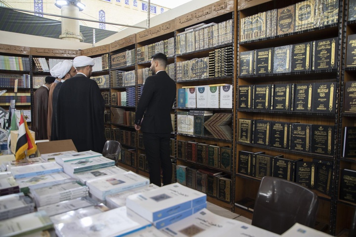 العتبة العباسية تشارك بأكثر من (۷۵۰) إصدارًا في معرض الكتاب الدولي التاسع

