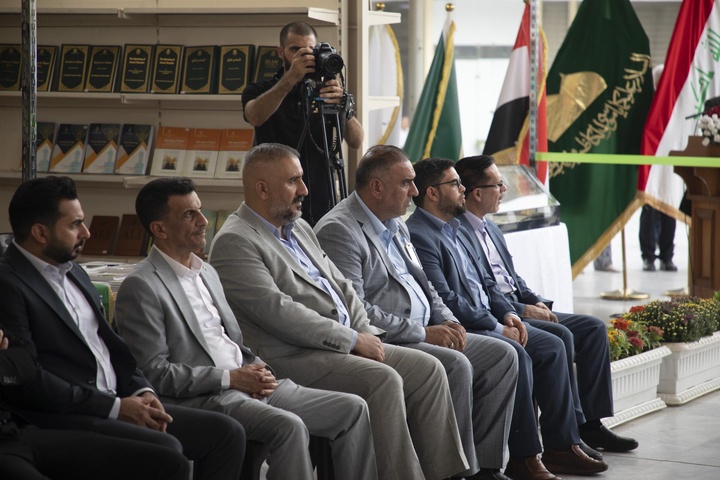 العتبة العباسية تشارك بأكثر من (۷۵۰) إصدارًا في معرض الكتاب الدولي التاسع
