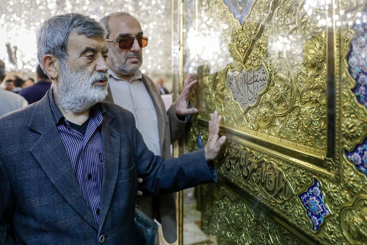 گرامیداشت روز عصای سفید در حرم مطهر رضوی