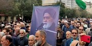 مراسم تشییع و تدفین پیکر مرثیه خوان حرم مطهر رضوی
