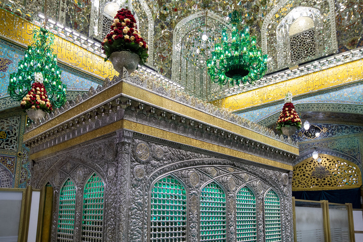 تکمیل پروژه اصلاح نورپردازی روضه منور رضوی