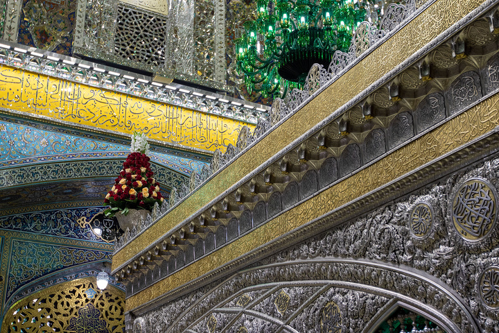 تکمیل پروژه اصلاح نورپردازی روضه منور رضوی
