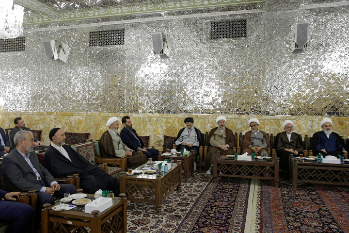 دیدار علما و اساتید برجسته حوزه علمیه مشهد مقدس با شیخ زکزاکی