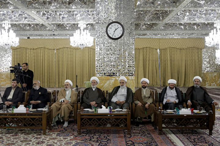 دیدار علما و اساتید برجسته حوزه علمیه مشهد مقدس با شیخ زکزاکی