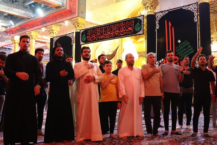 مجلس سوگواری در سالروز شهادت حضرت فاطمه معصومه (س) در آستان قدس عباسی
