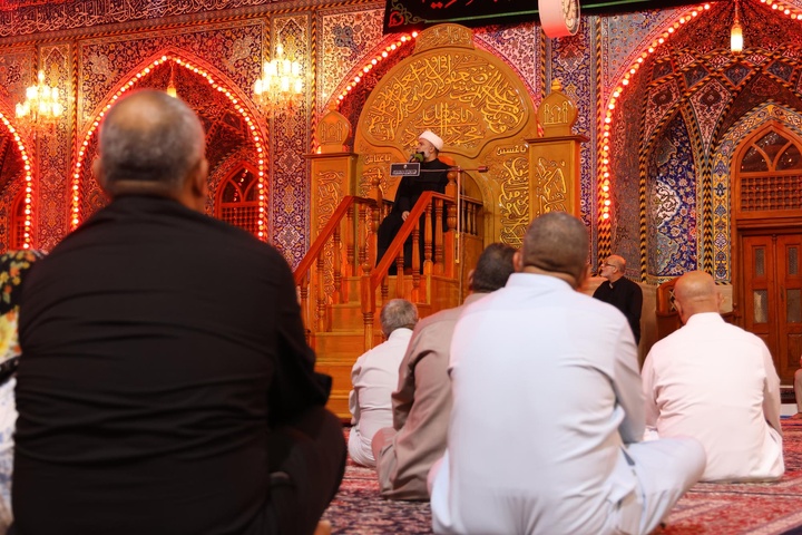 مجلس سوگواری در سالروز شهادت حضرت فاطمه معصومه (س) در آستان قدس عباسی
