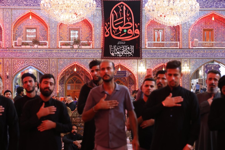 مجلس سوگواری در سالروز شهادت حضرت فاطمه معصومه (س) در آستان قدس عباسی
