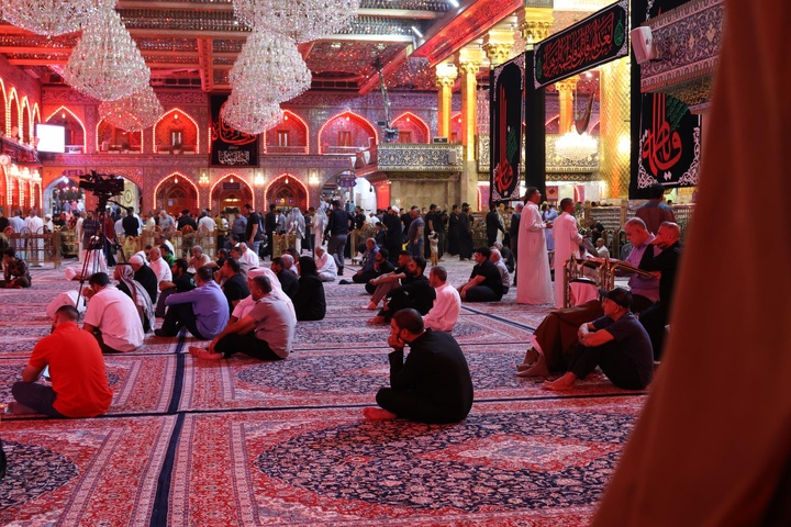 مجلس سوگواری در سالروز شهادت حضرت فاطمه معصومه (س) در آستان قدس عباسی
