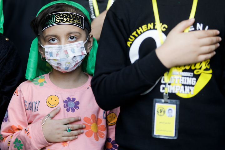 تشرف کودکان دارای بیماری خاص به حرم مطهر رضوی