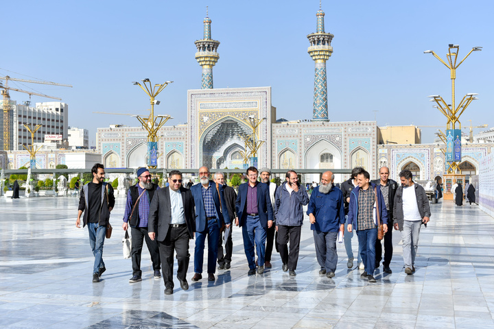 رویداد هنری «منالقدس الیالقدس» در حرم مطهر رضوی