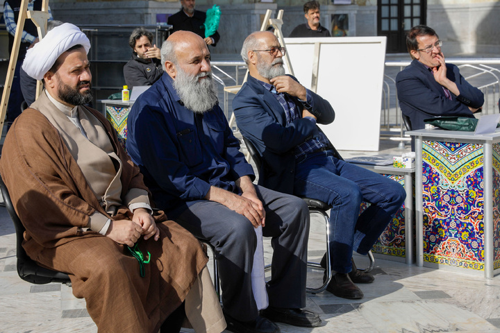 آغاز رویداد هنری «منالقدس الیالقدس» در حرم مطهر رضوی