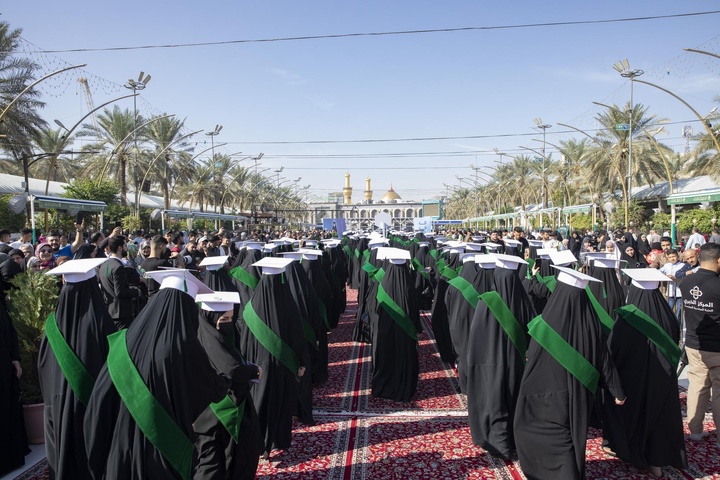 جشن فارق التحصیلی دختران در کربلا