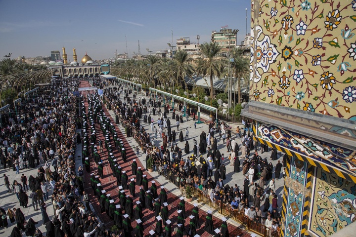 جشن فارق التحصیلی دختران در کربلا