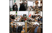 مجموعة من أساتذة السطوح العالية في حوزة النجف تزور الجامعة الرضوية للعلوم الإسلامية