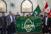 آستان مقدس عباسی پذیرای هیئتی از اهالی شهر«بلد» عراق