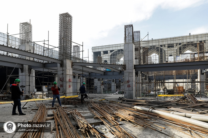 فضاهای زیارتی در پروژه زیرسطحی حرم مطهر رضوی افزایش می یابد فضاهای زیارتی در پروژه زیرسطحی حرم مطهر رضوی افزایش می یابد