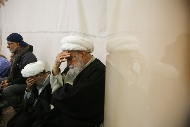 سومین سالگرد ارتحال آیت الله مصباح یزدی در حرم مطهر بانوی کرامت برگزار شد