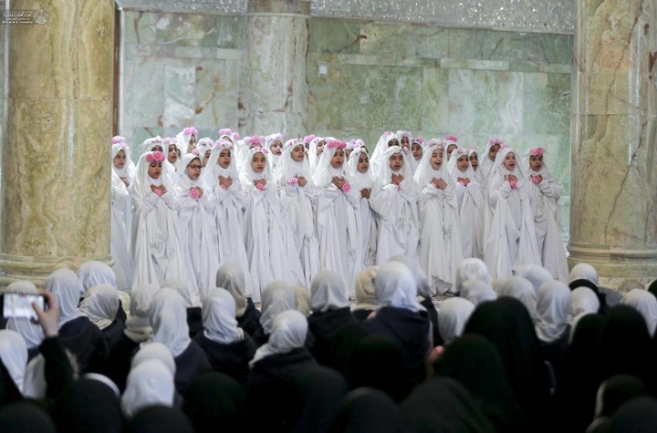 العتبة العلوية المقدسة ترعى احتفالية لطالبات دار الزهراء (ع) الخيرية
