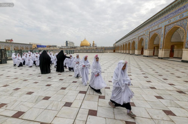 العتبة العلوية المقدسة ترعى احتفالية لطالبات دار الزهراء (ع) الخيرية
