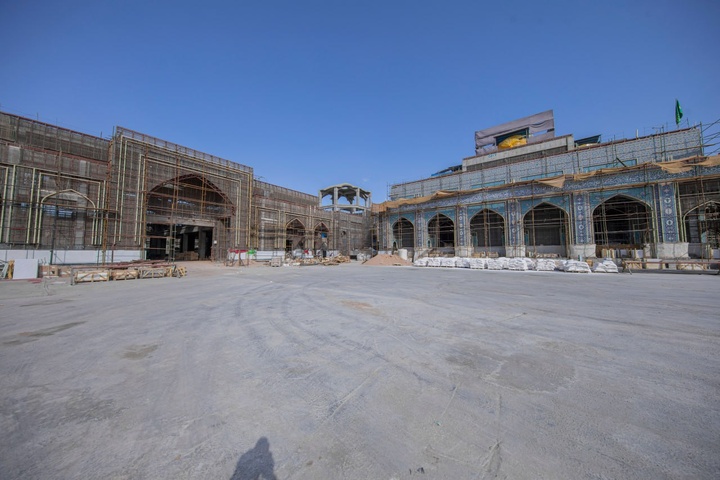 پیشرفت پروژه صحن عقیله زینب (سلام الله علیها) در کربلا