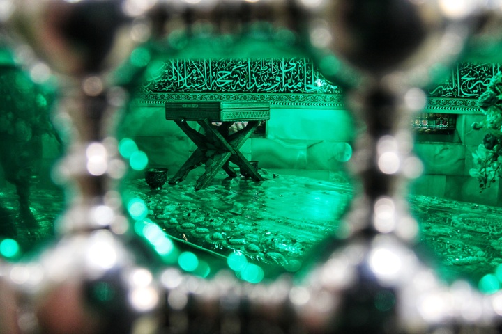 آیین خطبهخوانی ویژه بانوان در حرم حضرت معصومه(س) برگزار شد