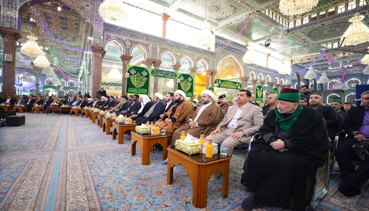 مرقد الامام الحسين (ع) يشهد انطلاق فعاليات مهرجان كوثر العصمة الثالث
