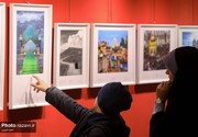 افتتاح معرض أعمال مهرجان «المزارات» الدولي للصور / المزارات الإسلامية ب ۱۱۵ لوحة لـ ۹۵ مصوراً إيرانياً وأجنبياً.