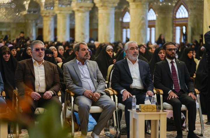 مراسم تجلیل از خانواده های خادمان حرم امیرالمومنین علیه السلام