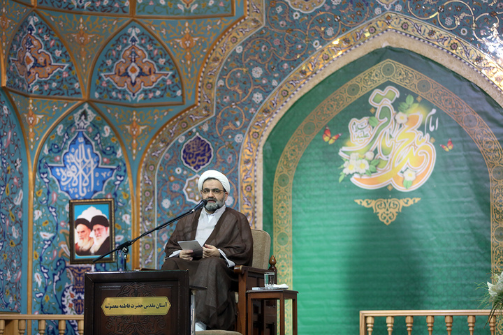 جشن میلاد امام باقر (ع) در حرم حضرت معصومه(س)
